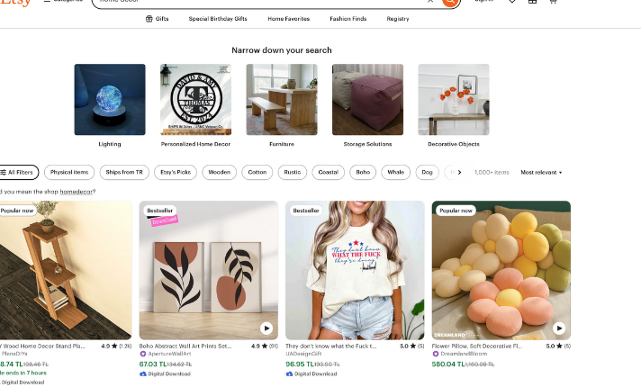 Etsy satış artırma yolları